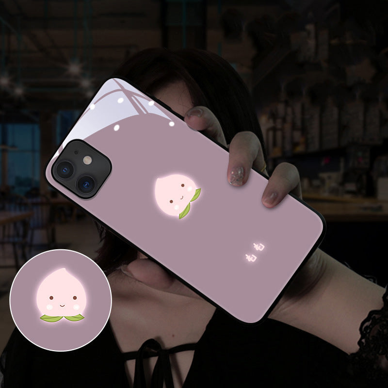 Apple-Compatible Call Flash Phone Case with Sound Control