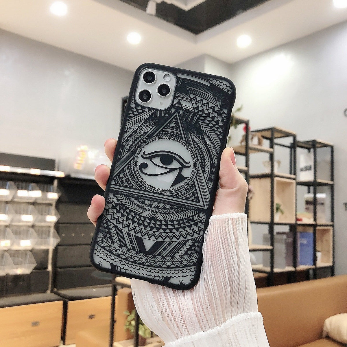 Acrylic Soft Matte Protective Case for Apple Phones