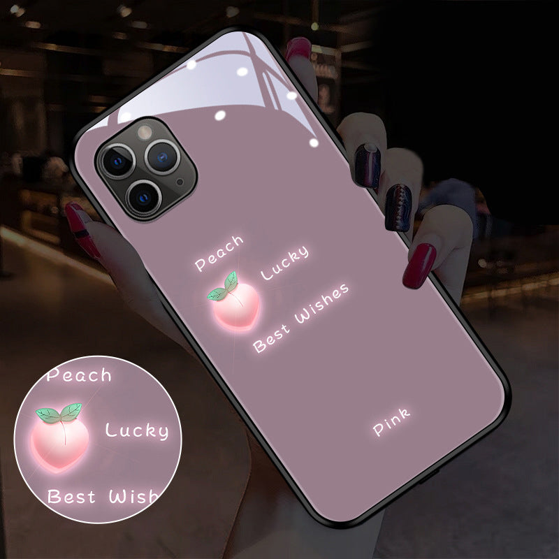 Apple-Compatible Call Flash Phone Case with Sound Control
