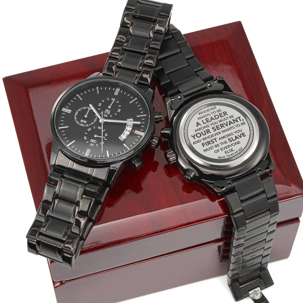 Whoever Wants to Be a Leader (Mark 1043) – Men's Watch