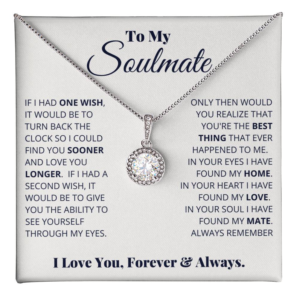 To My Soulmate - Eternal Hope Necklace