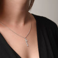 Classic Vertical Name Necklace